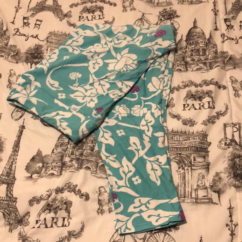 Lularoe TC2 strawberry fields leggings